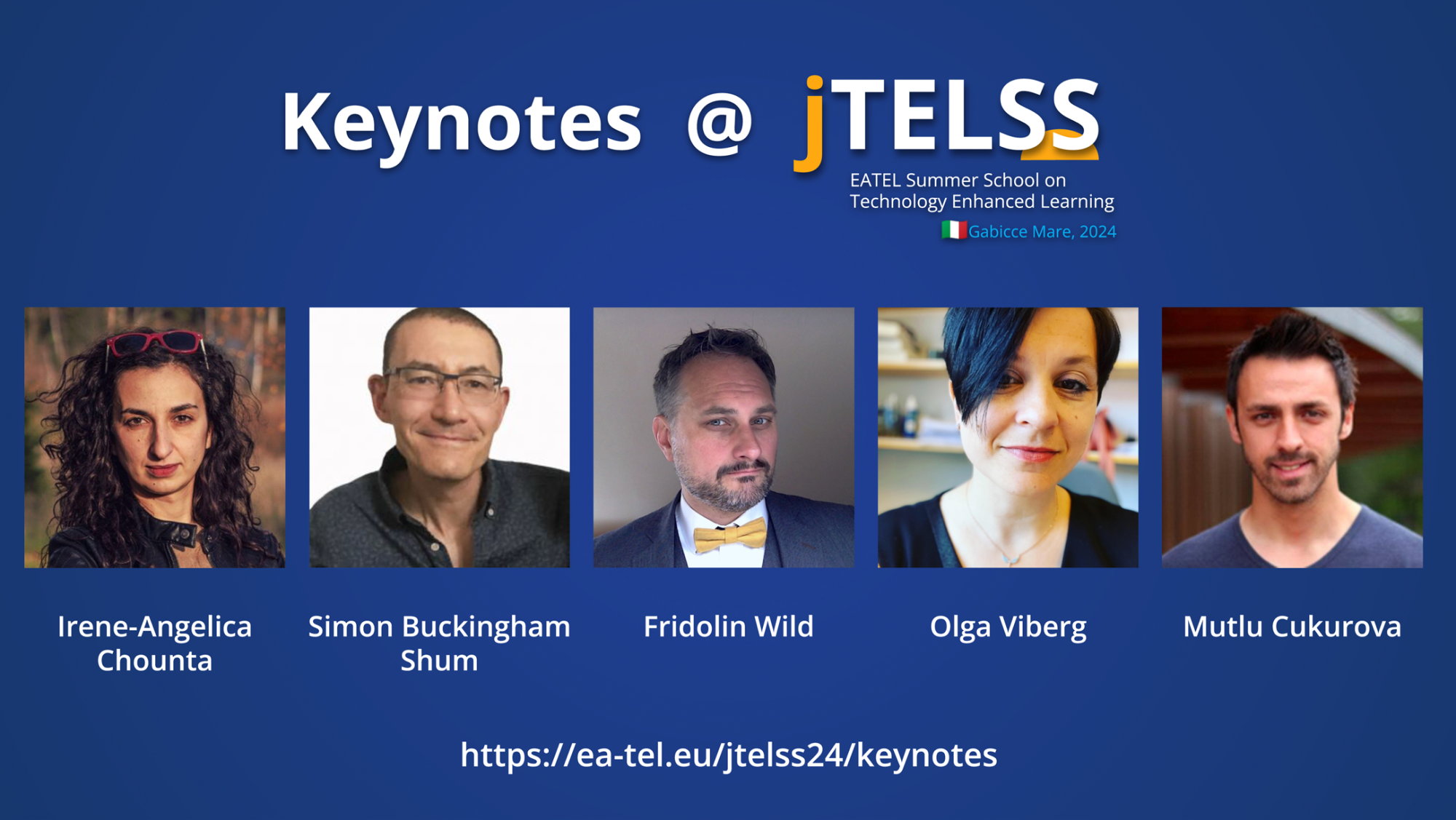 JTELSS24 keynotes