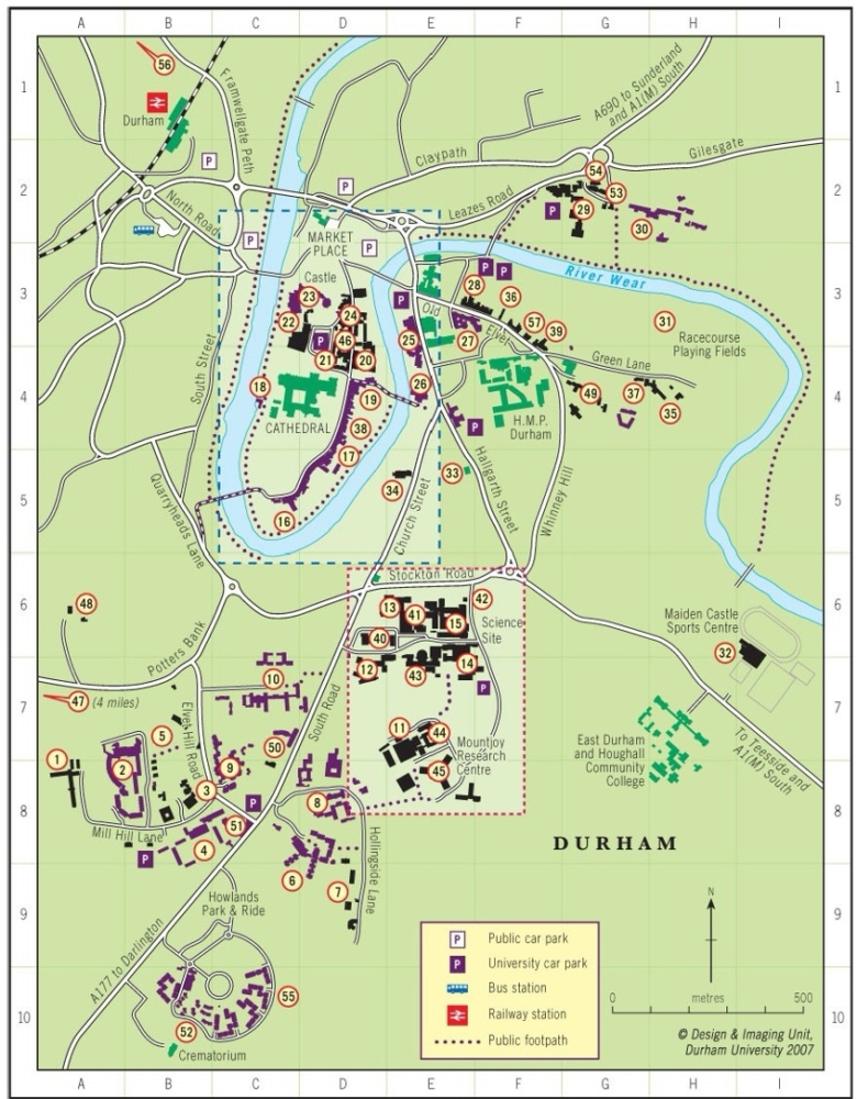 Durham Map